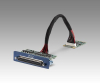 Module d'extension pour PC industriel fanless, Non-Isolated RS-422/485, DB37, 4-Ch, PCIe I/F