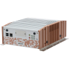 PC fanless puissant CPU/GPU/NPU Intel Core Ultra (max 35W), DDR5, x4 ports GB, PoE, COM, USB-C et compatible RAID0 et RAID1