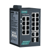 Switch Rail DIN industriel PROFINET ProView 16 ports FE + 2 1000Mbps