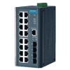 Switch ethernet industriel 16 ports 10/100/1000Mbps, + 4 SFP non administrable