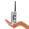 Mini PC fanless IP40 Intel Core I5 7300U ou Celeron, x2 ports COM, x2 ports GB, x4 ports USB et x1 DP, VESA,Rail DIN