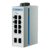 Switch Rail DIN automatisme 8 ports Gigabit + 2 1000Mbps -40°C +75°C