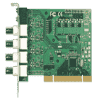 Carte industrielle d'acquisition vidéo, PCI 4ch H.264/MPEG4 SW-Compression Video Card