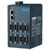 Passerelle RS232 RS422 ou RS485 ethernet 8 ports isolés -40 ~ 75 °C