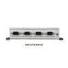 Modular fanless PC quadcore j1900 4xcom 4xusb rail din & vesa