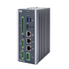 PC fanless Intel Atom x7433RE embarqué avec fixation rail DIN x3 LAN, x4 ports COM Win11 et Linux