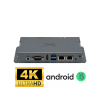 PC fanless pour l'Edge industriel optimisé pour les environnements IIoT, x2LAN GbE, x1 port COM, ARM Cortex A55 Quad-Core