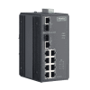 Switch Rail DIN industriel 8 ports POE + 2 Combo Gigabits non managé