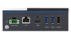 PC Fanless IA inférence avec NVIDIA Jetson Orin Nano, 1x GbE, 2 x USB 3.2, stockage NVMe