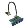Extension 2 ports ethernet gigabit format RJ45  B+M Key (2242, PCIex1)