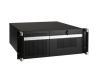 Châssis silencieux 4U 250W pour PC rack 19" avec carte mère ATX/MATX et 2 disques extractibles