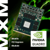 Carte GPU MXM 3.1 Type B+ NVIDIA Quadro A4500 Ampere avec Display Port