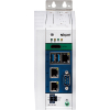 PC fanless compact Intel Processor N97 Quad Core x1 HDMI 4K, x3 LAN GB, x2 USB, GPIO et x2 COM DB9