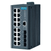 Switch ethernet 16 ports 10/100Mbps + 4 SFP, Administrable -40~75℃