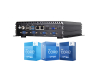 PC fanless Intel Core I3,I5,I7 12eme génération | x4 COM, GPIO, x6 USB, x2 LAN GB, WiFi, Bluetooth, HDMI, VGA