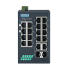 Switch Rail DIN industriel PROFINET ProView 16 ports FE + 2 Gb  -40°C 75°C
