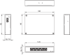 Switch ethernet inudstriel 5 ports 10/100/1000Mbps non managé (-40°C ~ 75°C)