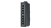 Switch ethernet 8 ports 10/100/1000Mbps Rail Din, 12 ~ 48V avec relais, compatible PROFINET