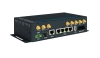 Routeur 5G industriel avec 1 x WAN + 4 ports ethernet PoE + WiFi, 2 x SIM + 1 x eSIM