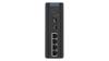 Switch Rail DIN industriel 4 ports 1GB PoE + 2GB SFP non managé