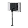 Panel PC industriel, Flange adaptor with stainless steel