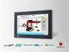 Panel PC fanless tactile, 15.6" widescreen PCT with Core i3 CPU and 4G RAM