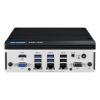PC Fanless Rail Din avec Intel® Core i5-1145G7E, 2 x HDMI, 4 x LAN, 6 x USB , 4 x COM,