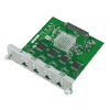 Extension pour PC fanless rackable, 4-port RJ45 LAN Gigabit Module for UNO-4673A/83