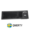 Clavier durci MIL-STD-810G IP65 avec trackball version Swedish QWERTY