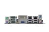 Carte mère industrielle, LGA1156 miniITX VGA/DVI/PCIe/2GbE/ 2COM/Q57