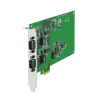 Carte PCIexpress de communication série, 2-ports CAN isolés