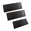 Clavier polyvalent 82 touches AZERTY ou QWERTY semi durci USB ou PS2 option trackball, pavé tactile ou seul