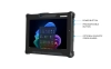 Tablette durcie 10" Intel Core Ultra 5 ou 7 NPU 48 TOPS options WiFi7, GPS,SIM, COM & batteries supplémentaires