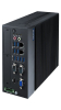 PC fanless modulaire avec processeurs Intel de 12/13 ou 14eme gen. x2 LAN GB, x6 USB, x2 ports COM avec module iDoor