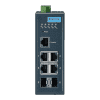 Switch Rail DIN industriel 4 ports FE + 2 Fibre SFP -40°C 75°C