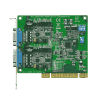 Carte PCI de communication série, 2 ports RS232/422/485 isolés