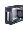 Extension 1 slot PCIe x16 et 3 slots PCI, 2 x SSD  pour MIC Advantech