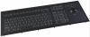 Clavier industriel étanche IP65, encastrable , rétroéclairé, norme IEC-60945, avec Trackball et pavé numérique, interface USB, langue GE / Qwertz
