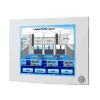 Ecran encastrable industriel 15", tactile, USB/série, VGA+DVI, 24VDC, IP65 face avant