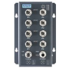 Switch industriel ferroviaire managé 8 ports PoE M12