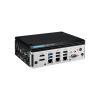 PC fanless avec Intel Core Ultra LAN, x4 COM, HDMI, DP, GbE, GPIO, x6 USB