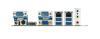 Carte mère industrielle, miniITX PGA VGA/LVDS/DP/mPCIe/2GbE, RoHS