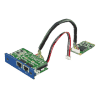 Module iDoor de communication et d'acquisition de données, Intel i350, GbE, PoE IEEE 802.3af, PD, RJ45 x 2
