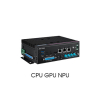 PC fanless IA avec un processeur Intel Core Ultra 5 ou 7, CPU/GPU et NPU 32 TOPS rail DIN ou fixation murale