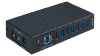 7-port industrial USB 3.2 SuperSpeed 5Gbps Isolated hub. ESD protection up to 15kV (level 4).