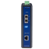 Switch industriel, GbE to Multi mode fiber media converter