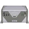 PC Fanless puissant compatible processeur 8 et 9ème génération, Q370, DP, DVI-D, HDMI, 3xGbit LAN, 4xUSB 2.0, 6xUSB 3.1, 4xCOM, 2.5" SATA HDD Bay, M.2, SIM, 1xMini-PCIe, 1xPCIe x4 / 1xPCI, 9...30V DC-In Sans audio