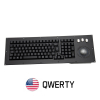 Clavier durci MIL-STD-810G IP65 avec trackball version US QWERTY