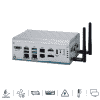 eBOX100A Fanless PC Embedded System with Intel® Alder Lake-N Processor, 2 LAN/4 LAN, HDMI, DisplayPort++, 2 COM, 4 USB, and 9 to 36 VDC
