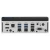 PC Fanless Rail Din avec Intel® Core i5-1145G7E, 2 x HDMI, 4 x LAN, 6 x USB , 4 x COM,